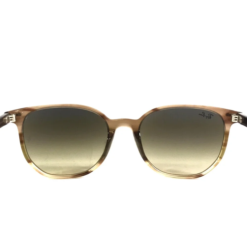 Ray-Ban Sunglasses RB2197 ELLIOT 1392/0A Gradient Brown Striped Frames 52 mm